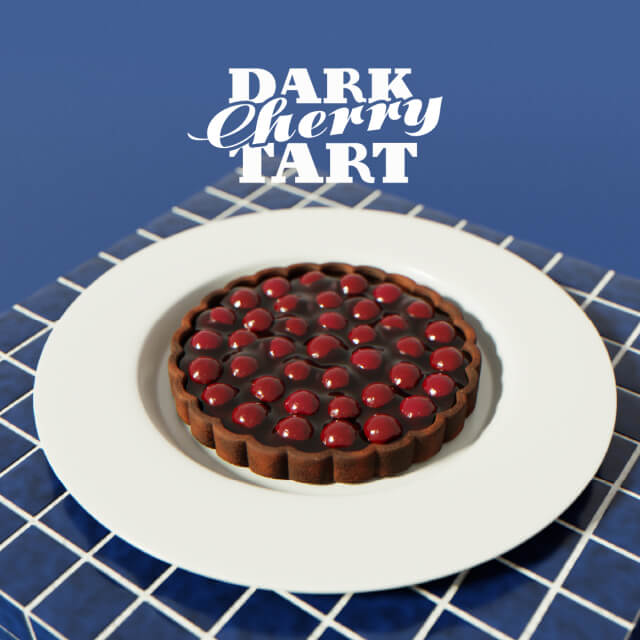 Dark Cherry Tart